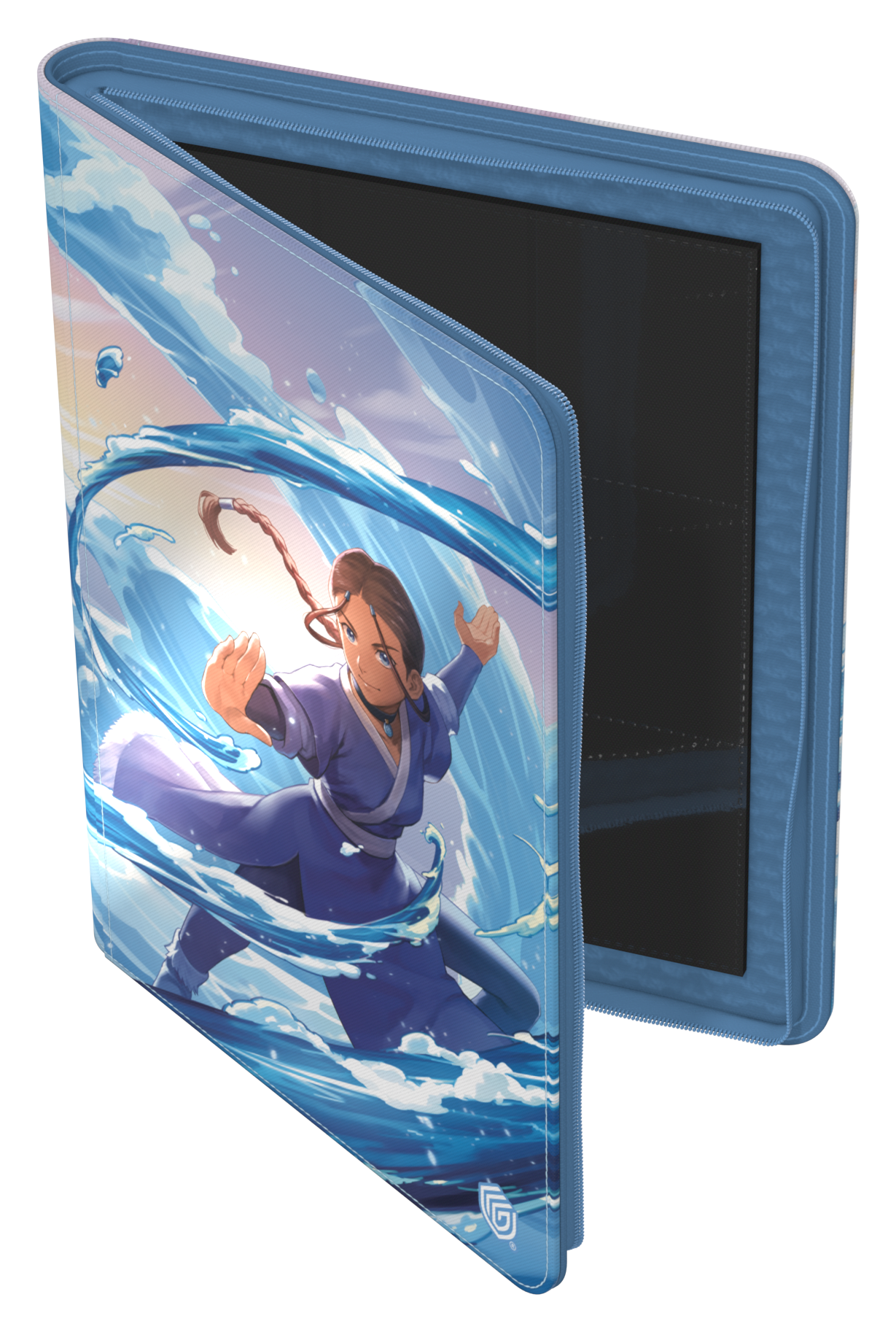 Image of The Last Airbender: Katara Blue - 18 Pocket (360) Xenoskin Zipfolio