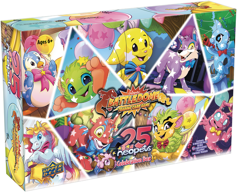 NEOPETS BATTLEDOME TCG 25TH ANNIVERSARY CELEBRATION BOX