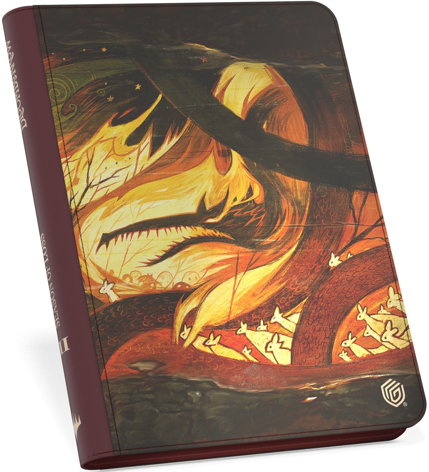 Image of SEASON OF LOSS - ULTIMATE GUARD ZIPFOLIO 360 XENOSKIN MTG BLOOMBURROW