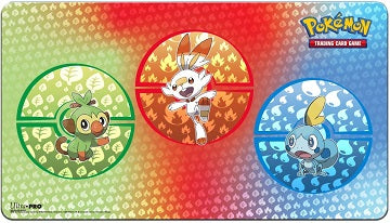 Image of Galar Starters Pokemon Playmat