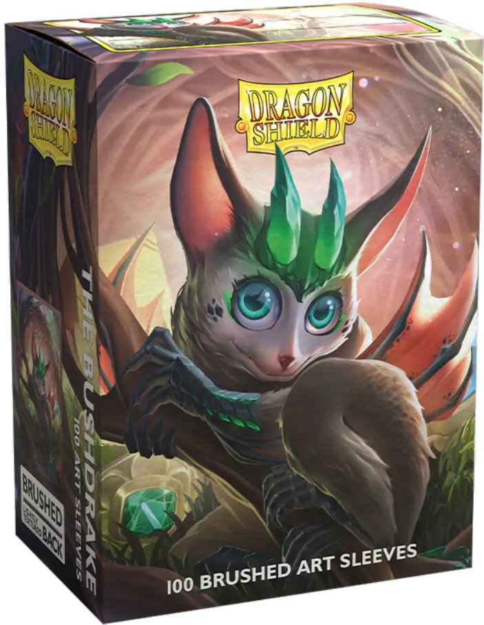 Image of The Bushdrake [Spirit Animal Dragons] Brushed Art Dragon Shield (STANDARD) 100ct