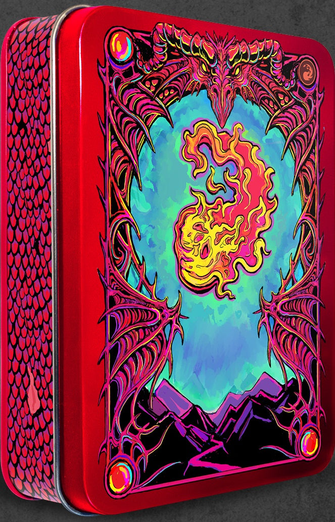 Image of BEADLE & GRIMM'S MTG MANA TOKEN SET RED