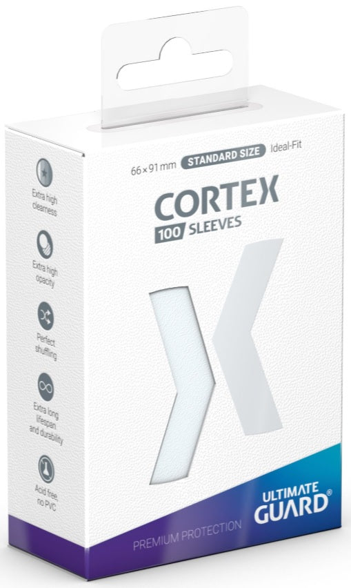 Image of Clear Standard Size Card Sleeves - Ultimate Guard CORTEX [100 ct]