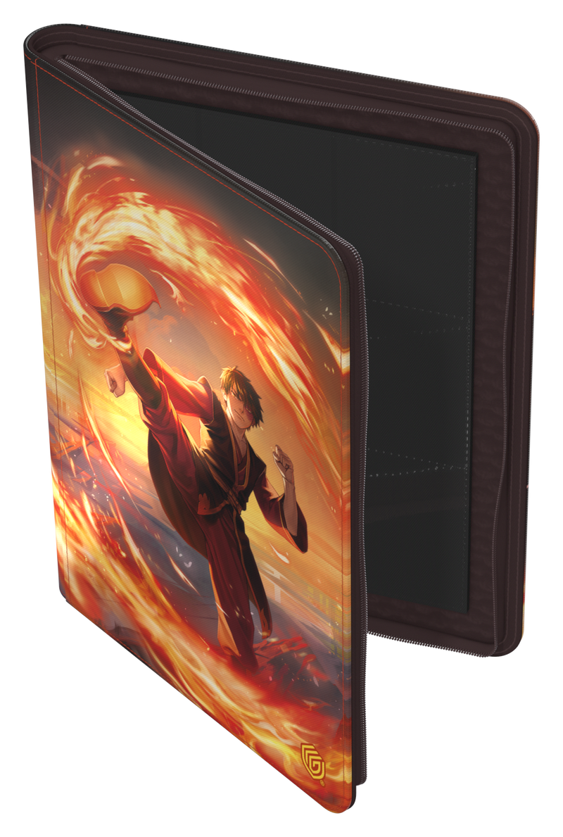 The Last Airbender: Zuko Red - 18 Pocket (360) Xenoskin Zipfolio