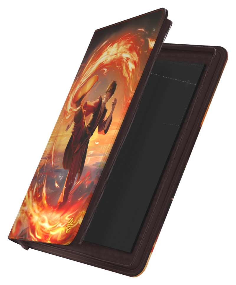The Last Airbender: Zuko Red - 18 Pocket (360) Xenoskin Zipfolio