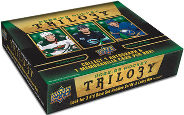 2022-23 NHL Upper Deck Trilogy Hockey Hobby Box (IN STORE ONLY READ DESCRIPTION)