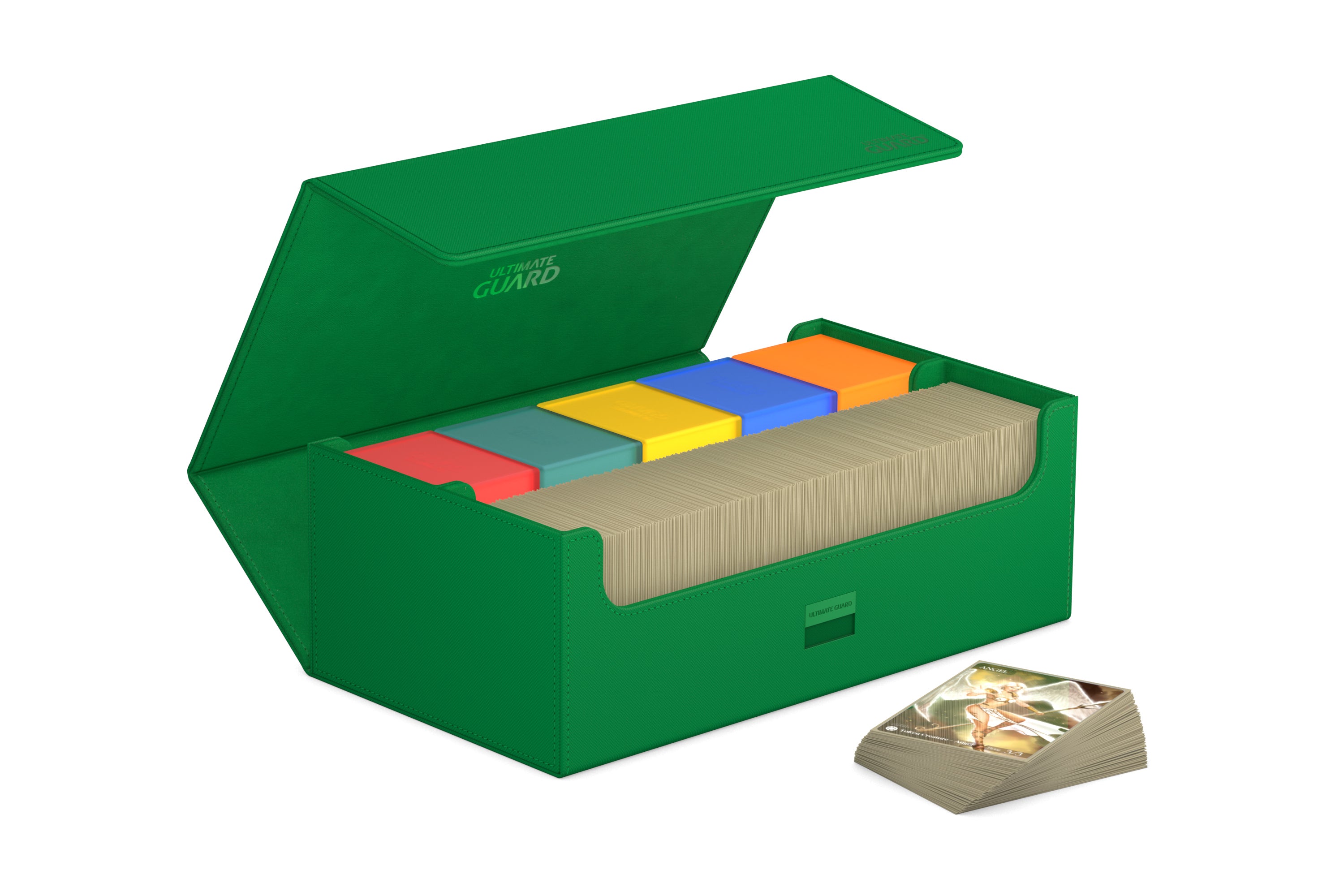 Image of Green Mono Color  800+ Arkhive Ultimate Guard Deckbox
