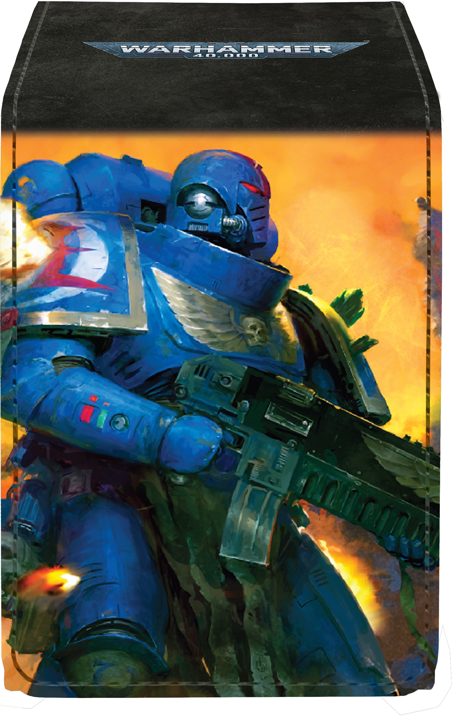 Image of MTG Alcove Flip Deckbox WARHAMMER 40K Space Marines Adeptus Astartes