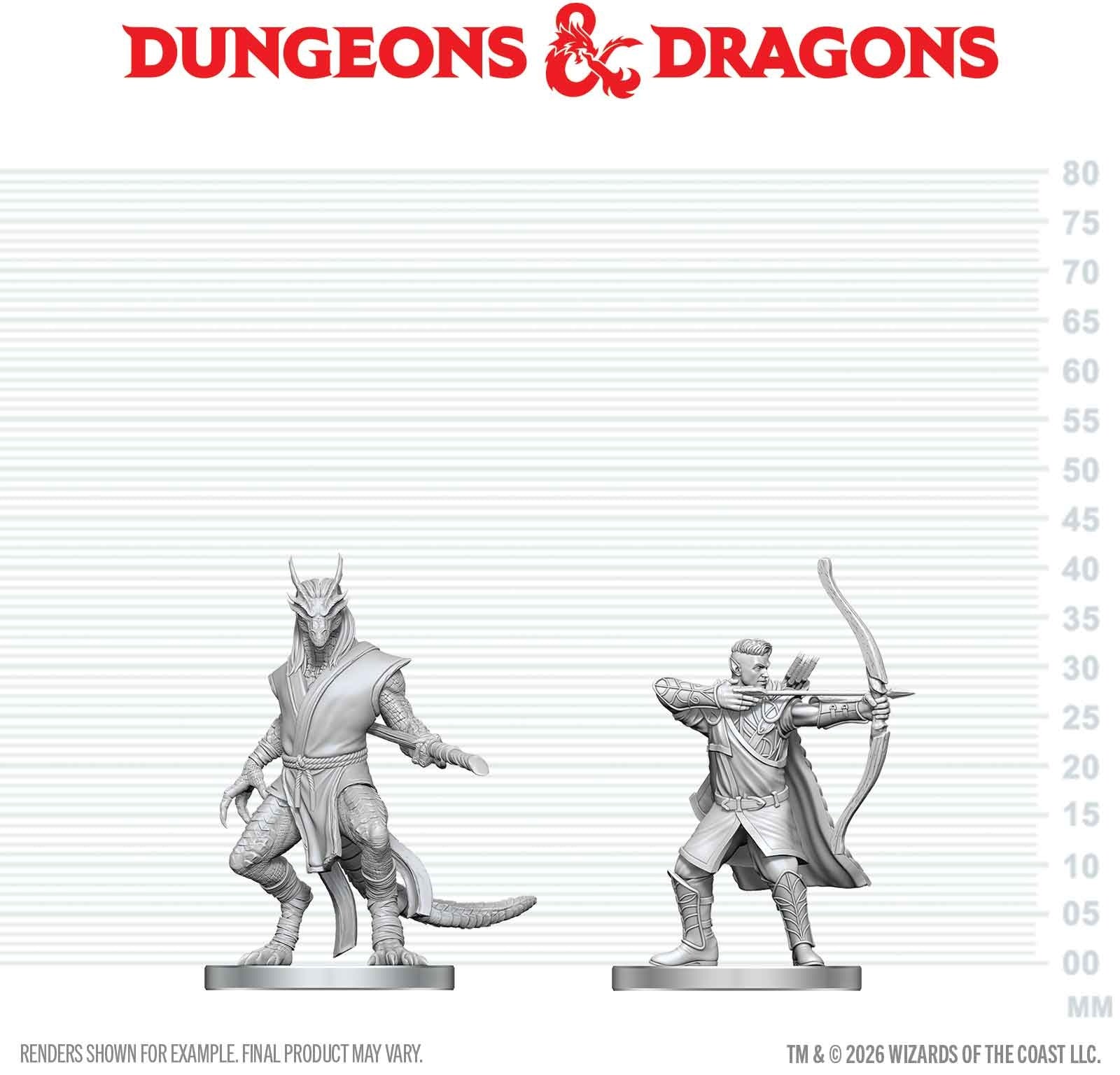 Image of Dungeons & Dragons UNPAINTED MINIS WV29