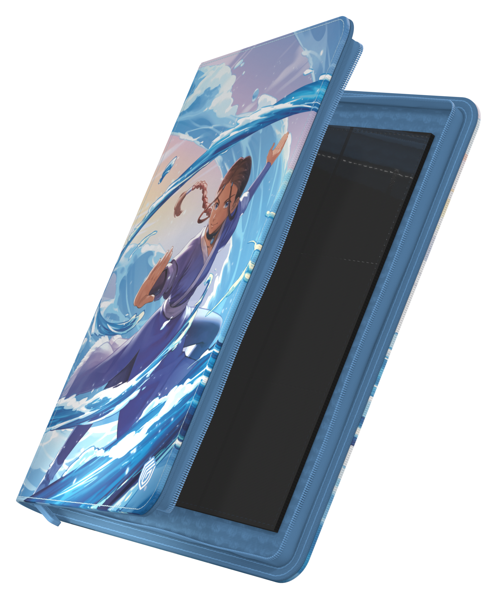 Image of The Last Airbender: Katara Blue - 18 Pocket (360) Xenoskin Zipfolio