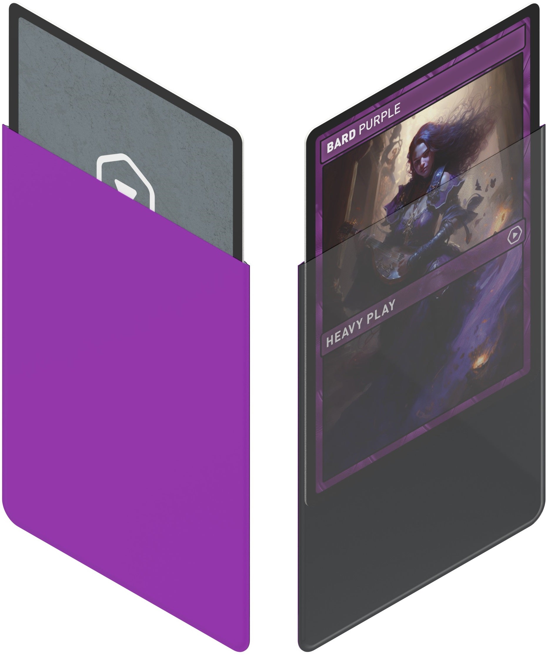 Image of HP CURV SLEEVES BARD PURPLE STANDARD 100CT