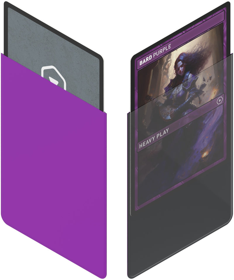 HP CURV SLEEVES BARD PURPLE STANDARD 100CT