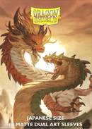 DRAGON SHIELD SLEEVES DUAL JAPANESE MATTE WOOD SNAKE 2025