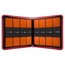 Red 12 Pocket Zippered Pro Binder - Ultra Pro