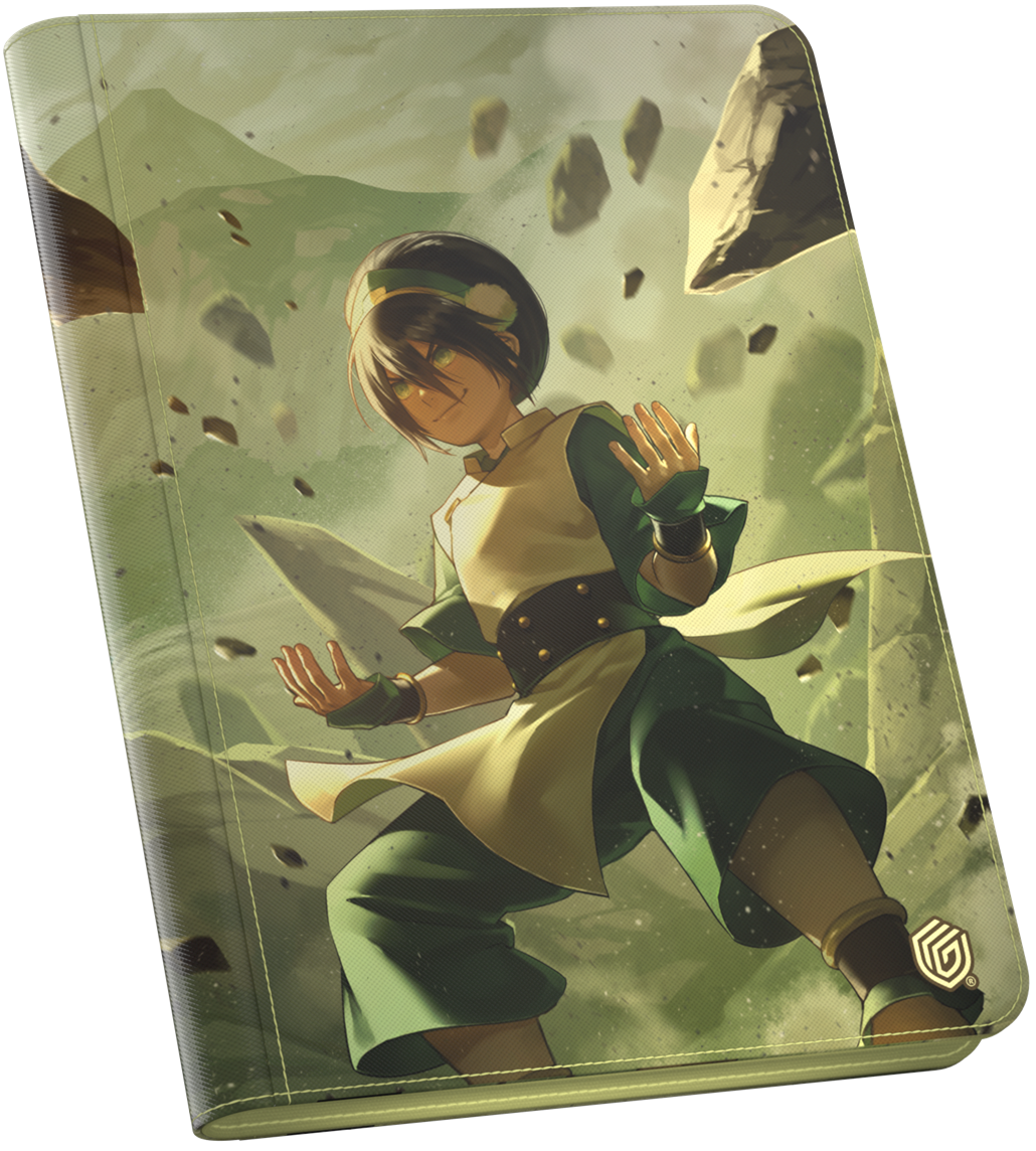 Image of The Last Airbender: Toph Green - 18 Pocket (360) Xenoskin Zipfolio