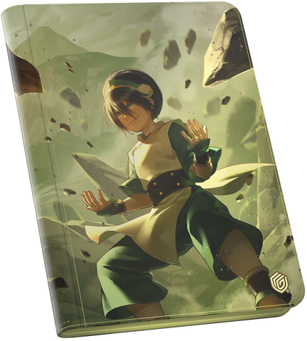 The Last Airbender: Toph Green - 18 Pocket (360) Xenoskin Zipfolio