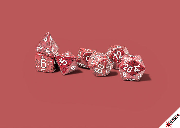 Image of Chessex Speckled - POLYHEDRAL LAVA STONE - 7 Dice