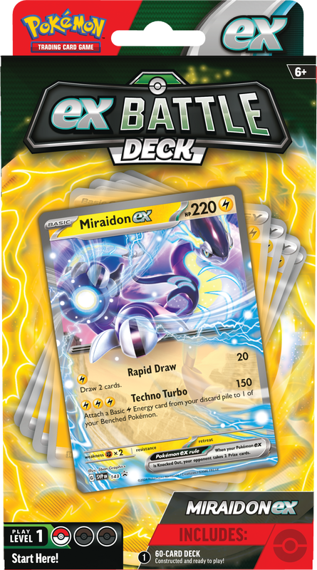 Image of Miraidon ex Battle Deck
