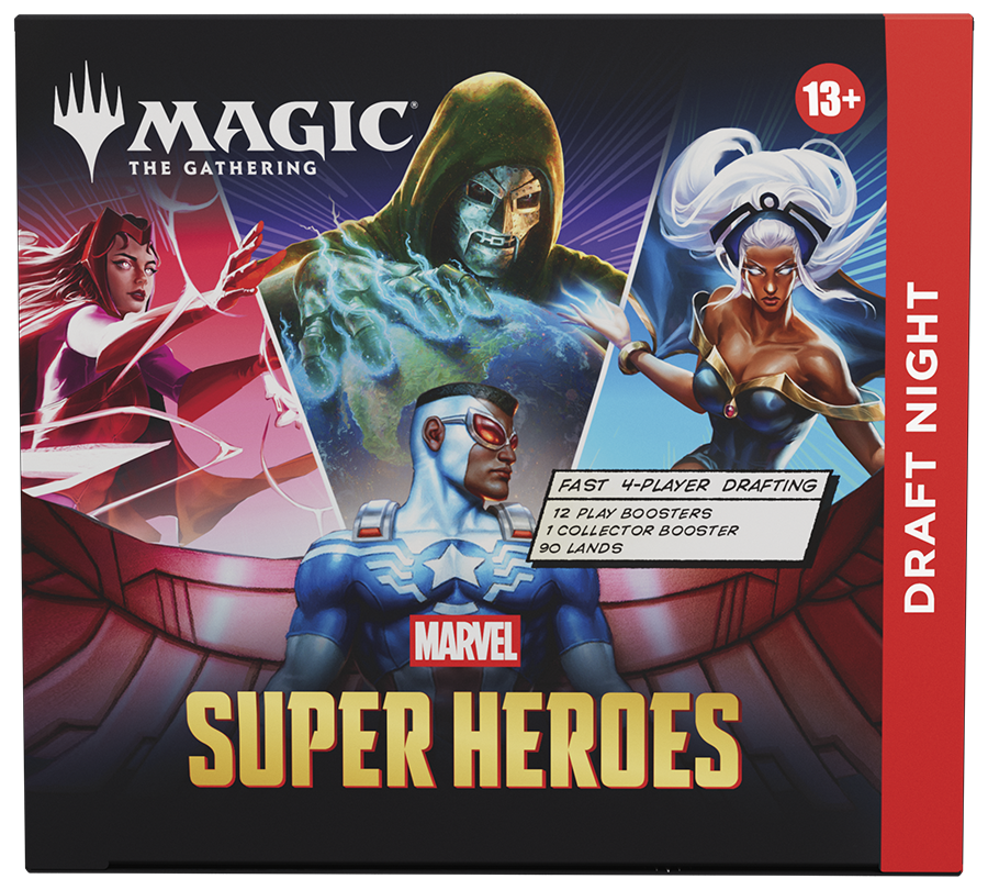Image of Marvel Super Heroes - MTG - DRAFT NIGHT BOX (PRE-ORDER)