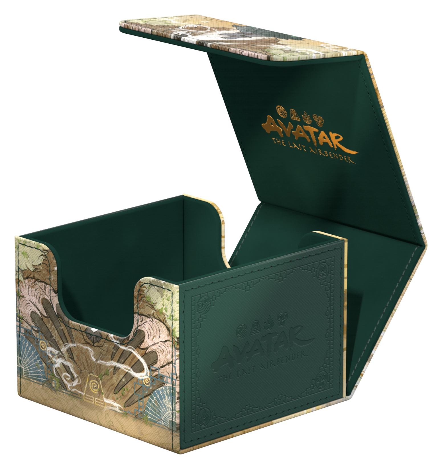 Image of AVATAR: THE LAST AIRBENDER - GREEN MYTHIC DECK CASE SIDEWINDER 133+ XENOSKIN