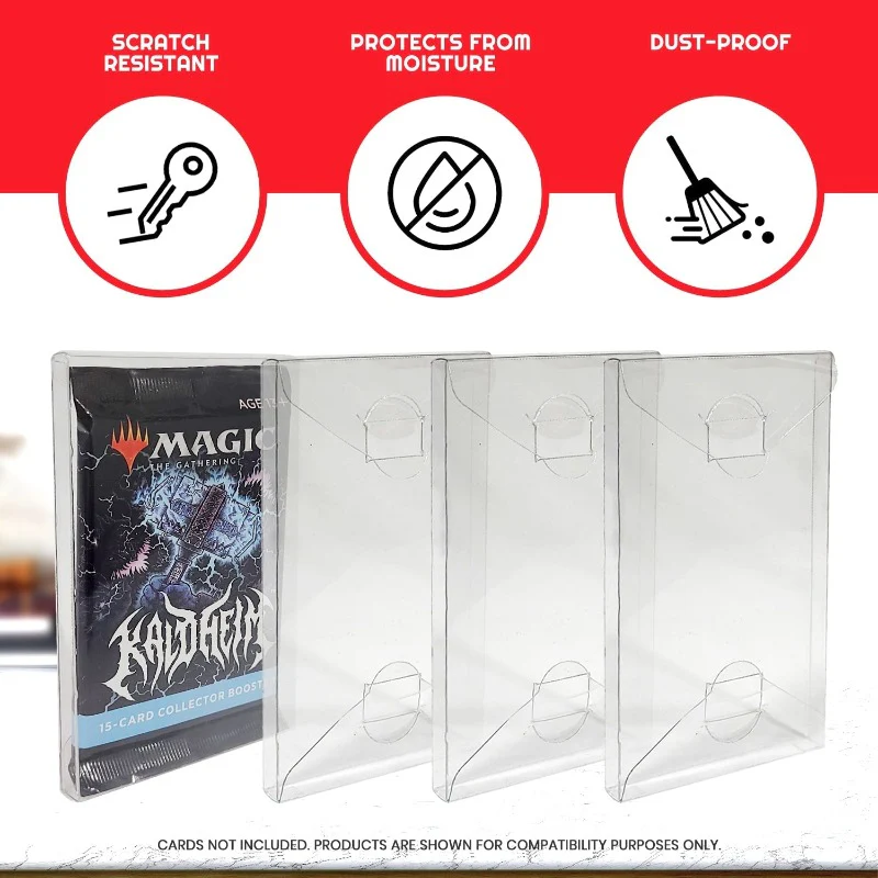 Image of SINGLE PACK BOOSTER, MAGIC, YU-GI-OH ENVELOPE PET PROTECTOR 0.35MM 10PK