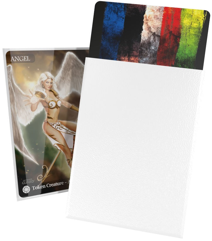 Image of White Standard Size Card Sleeves - Ultimate Guard CORTEX [100 ct]