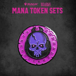 BEADLE & GRIMM'S MTG MANA TOKEN SET BLACK