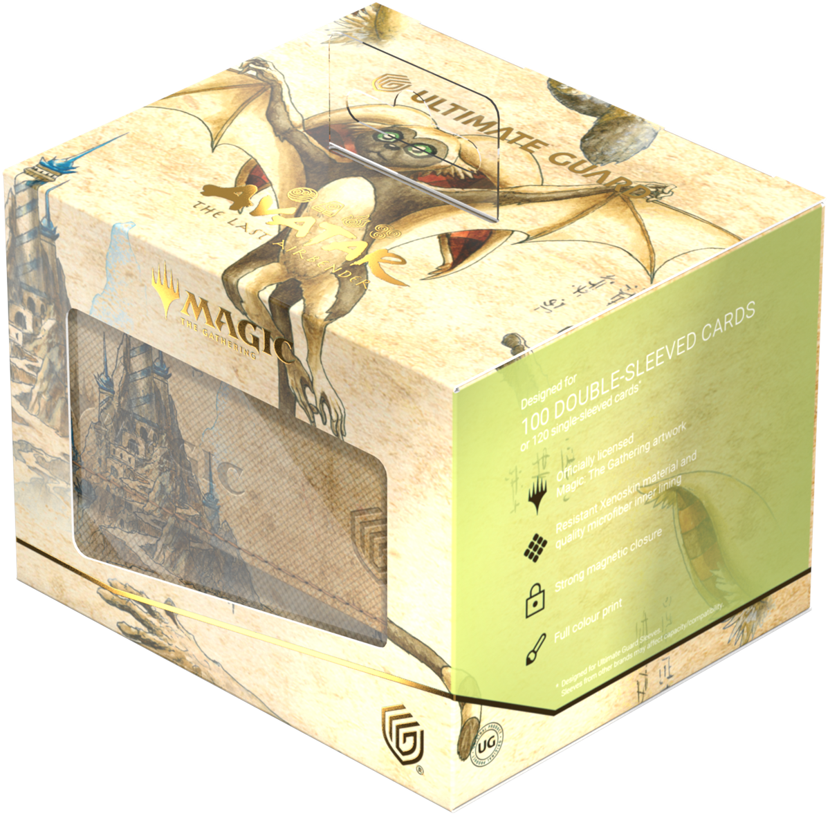 Image of AVATAR: THE LAST AIRBENDER - ULIMATE GUARD DECK CASE SIDEWINDER 100+ XENOSKIN