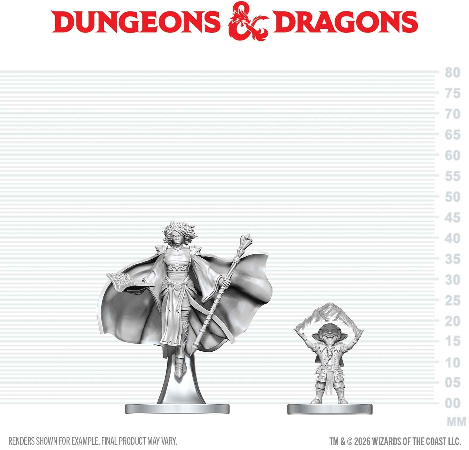 Image of Dungeons & Dragons UNPAINTED MINIS WV29