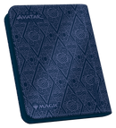 Blue Xenoskin Zipfolio 4 Pocket - Avatar: The Last Airbender - Mana Symbol
