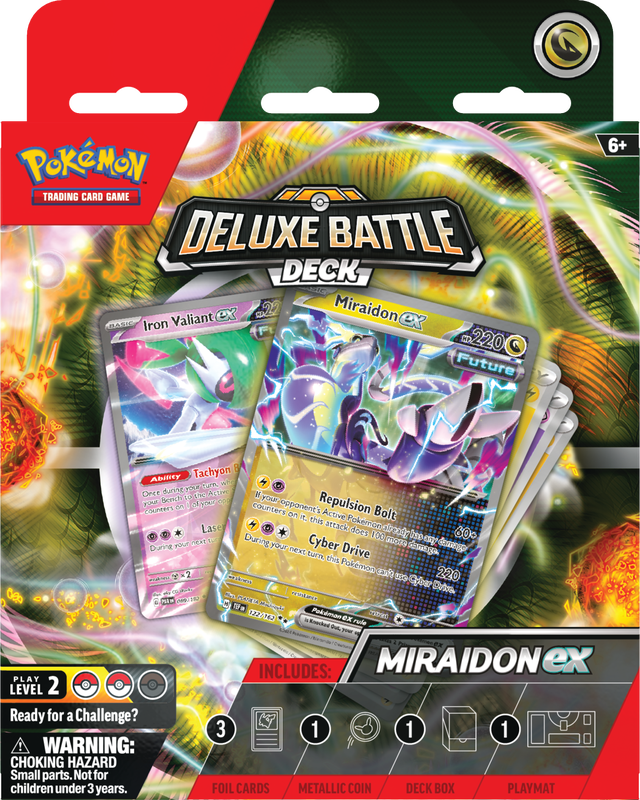 Image of MIRAIDON EX DELUXE BATTLE DECK