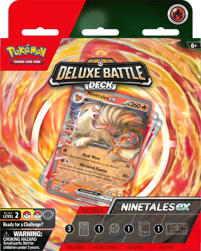 Image of Ninetales ex Deluxe Battle Deck
