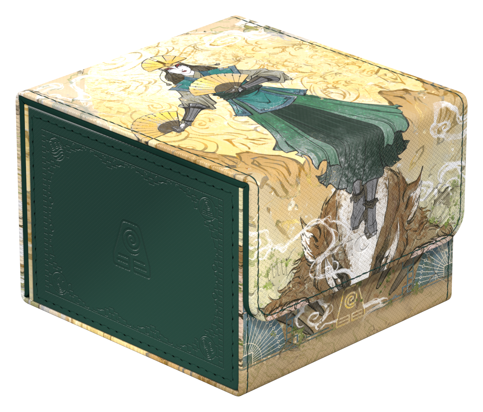 Image of AVATAR: THE LAST AIRBENDER - GREEN MYTHIC DECK CASE SIDEWINDER 133+ XENOSKIN
