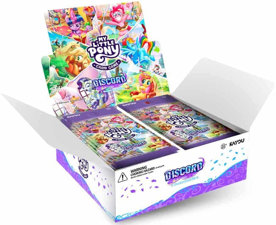 Image of My Little Pony Card Game - Booster Box: Discord - KAYOU