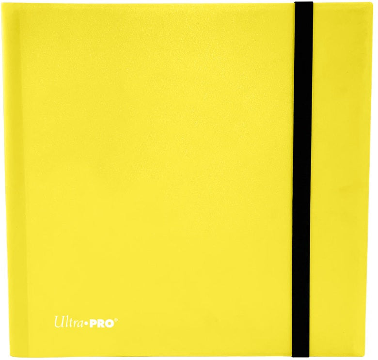 Lemon Yellow - Eclipse Ultra Pro 12 Pocket Pro Binder