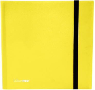 Lemon Yellow - Eclipse Ultra Pro 12 Pocket Pro Binder