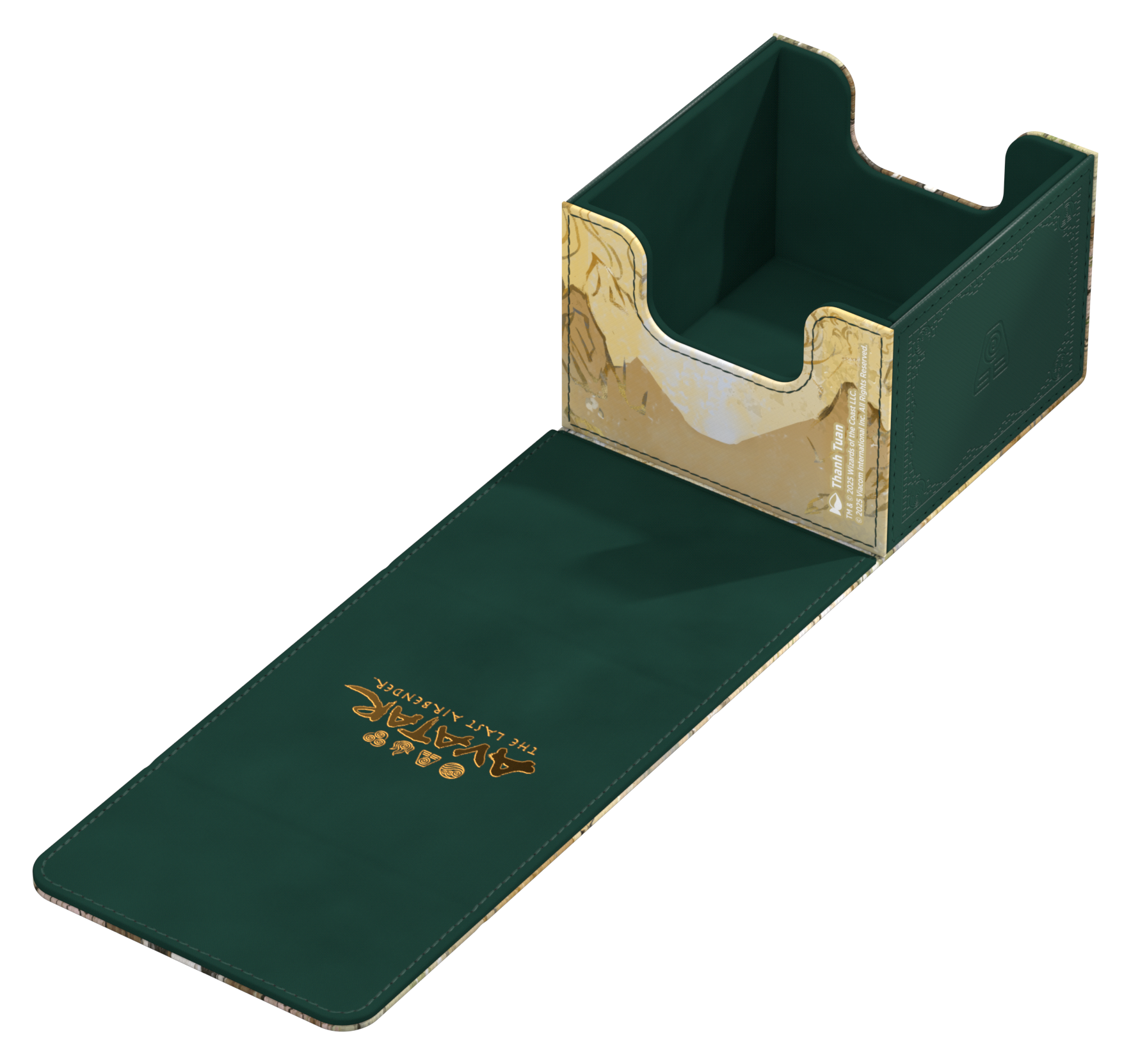 Image of AVATAR: THE LAST AIRBENDER - GREEN MYTHIC DECK CASE SIDEWINDER 133+ XENOSKIN