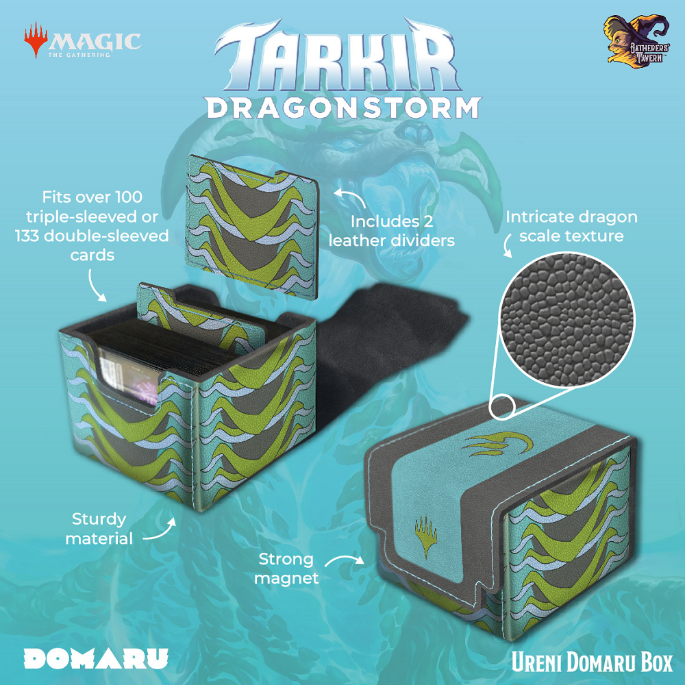 Image of GATHERERS TAVERN MTG TARKIR DRAGONSTORM DOMARU BOX - URENI