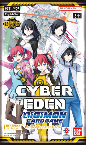 Cyber Eden Booster Pack - Digimon Card Game