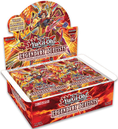 Image of LEGENDARY DUELISTS - SOULBURNING VOLCANO BOOSTER BOX 1st Edition