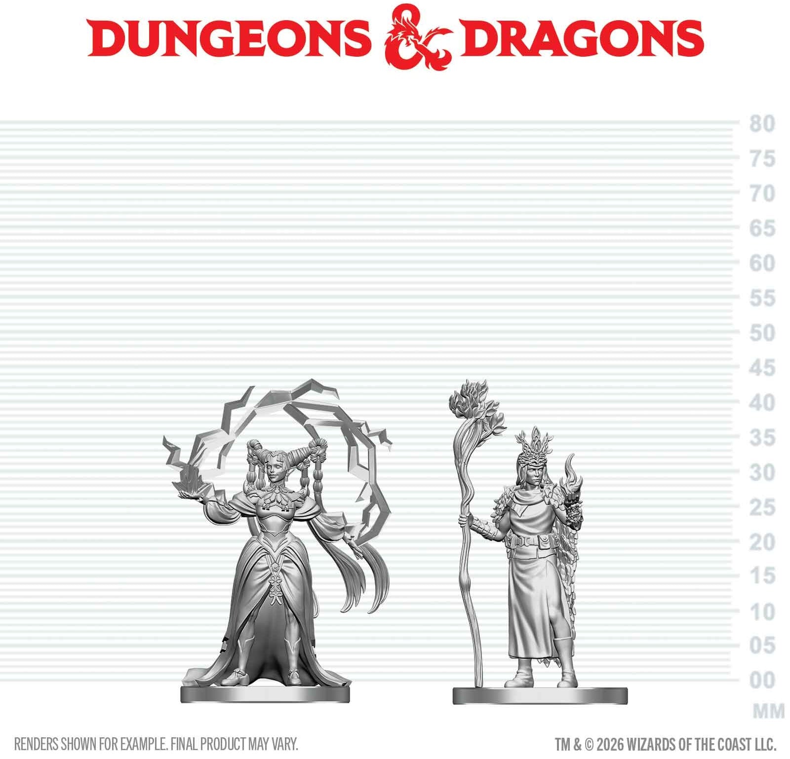 Image of Dungeons & Dragons UNPAINTED MINIS WV29