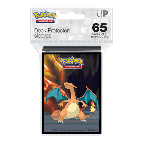 Charizard Scorching Summit Card Sleeves - Pokémon  [65 ct]