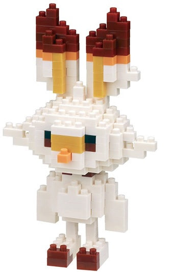 Image of Scorbunny Nanoblock Pokemon Figure