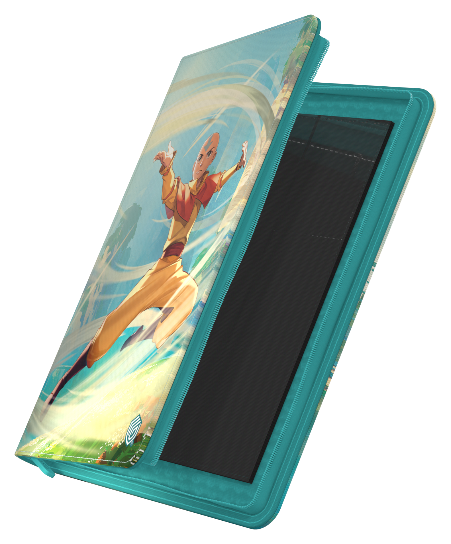 Image of The Last Airbender: Aang White - 18 Pocket (360) Xenoskin Zipfolio