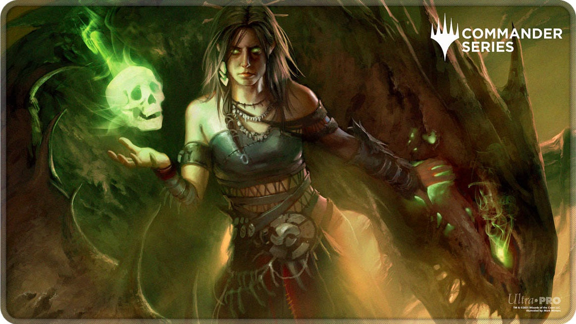 Image of MTG Commander Series Fan Vote Playmat 2025 2: Meren - Magic The Gathering Playmat