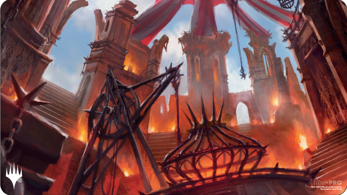 Image of Cult of Rakdos Playmat (Ravnica Remastered)