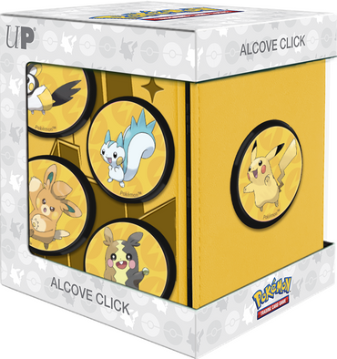 Alcove Click (Ultra Pro) Deck Box - Shimmering Skyline (Yellow)