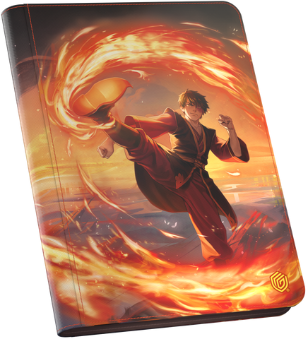 The Last Airbender: Zuko Red - 18 Pocket (360) Xenoskin Zipfolio