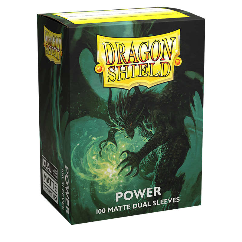 Image of Power Matte Dual Sleeves Dragon Shield (STANDARD)