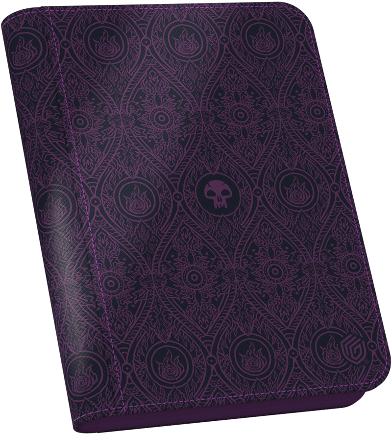 Black Xenoskin Zipfolio 4 Pocket - Avatar: The Last Airbender - Mana Symbol